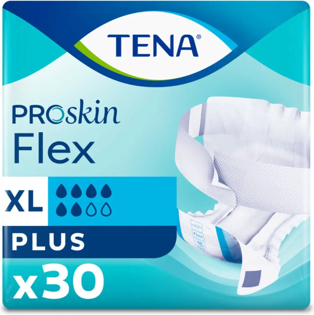 TENA Flex Plus Extra Large Incontinentie Luiers - 30 Stuks