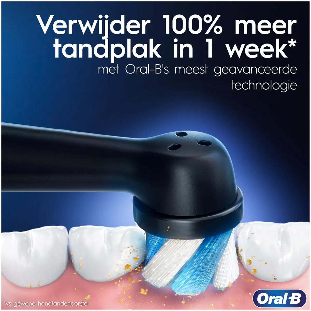 Oral-B iO 3 Blue Elektrische Tandenborstel - 3 Snelheden