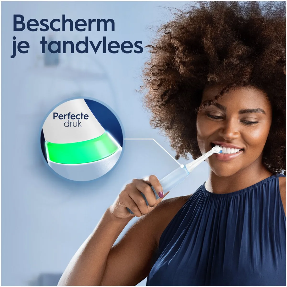 Oral-B iO 3 Blue Elektrische Tandenborstel - 3 Snelheden