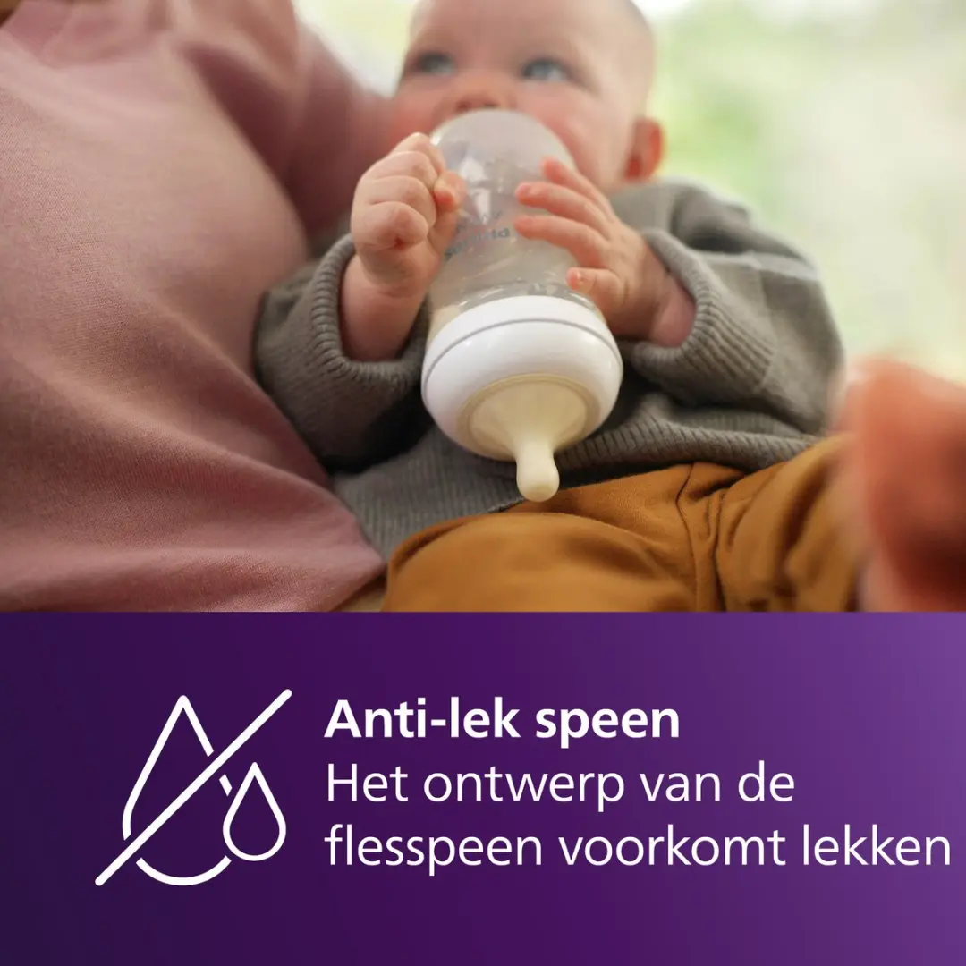 Philips Avent SCY962/02 Flesspenen - 2 Stuks - Transparant