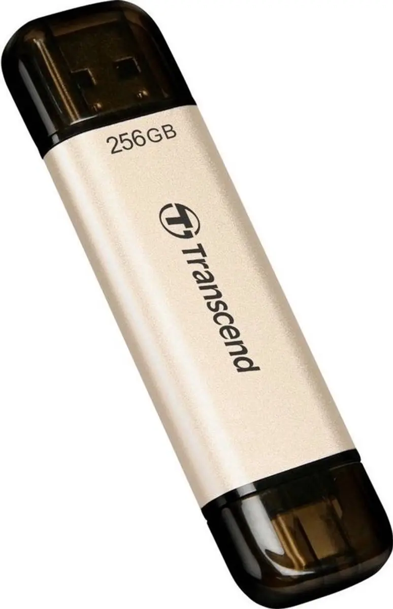 Transcend JetFlash 930C USB-stick 256GB - Goud