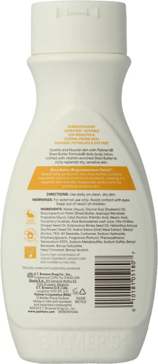 Palmers Shea Formula Raw Shea Bodylotion 250ml