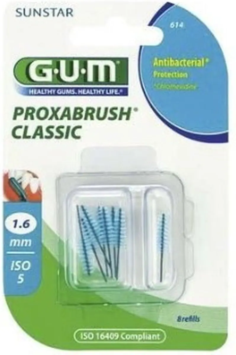 Gum Proxabrush Classic 1.6mm Refills