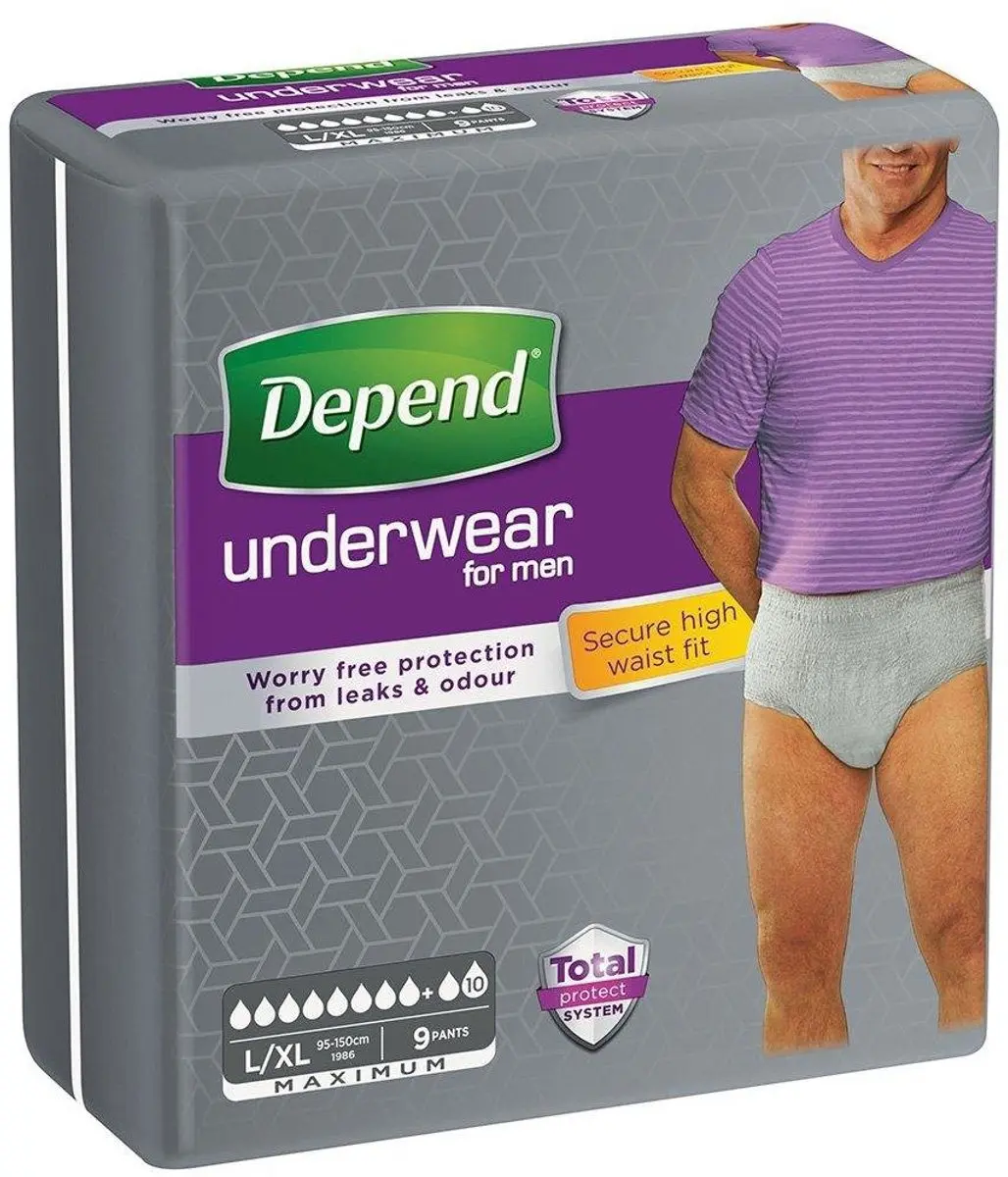Depend Incontinentiebroekjes Pants Maximum L/XL