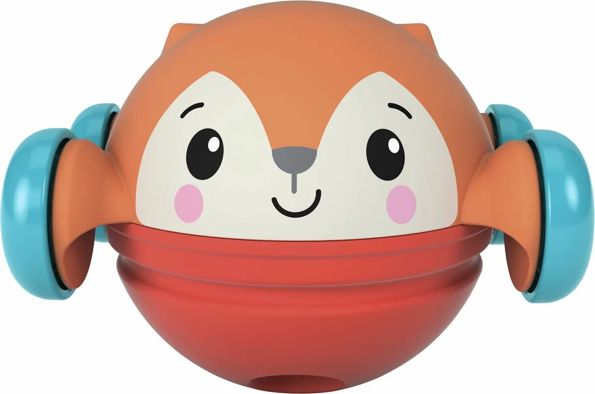 Fisher-Price Roll Pop & Zoom Friends Fox GVL62 - Speelgoed 172g - afbeelding 6 van 6
