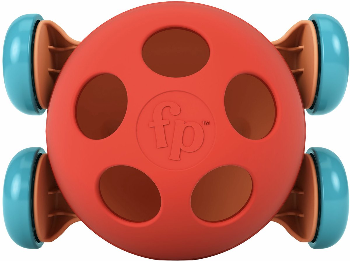 Fisher-Price Roll, Pop & Zoom Friends Fox, 9 maand(en), 4 wiel(en), Meerkleurig, 172 g
