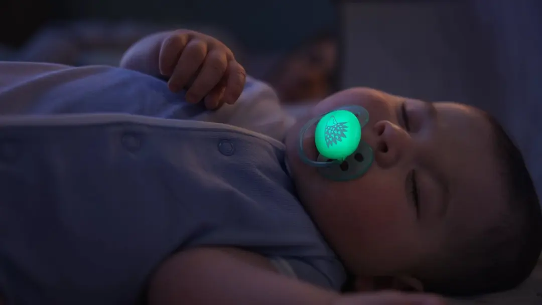 Philips Avent Ultra Soft Glow-in-the-dark Fopspeen SCF094/01 - 2 Stuks - Blauw/ Groen