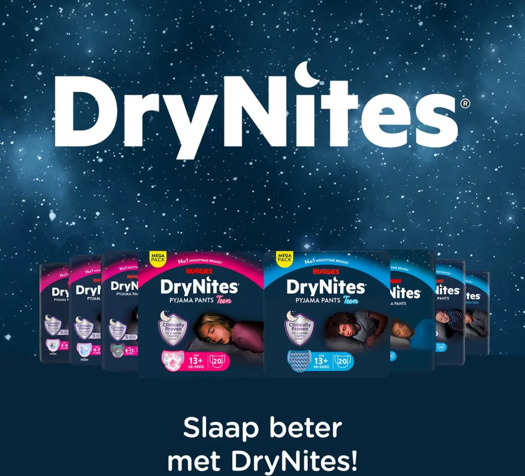 DryNites Luierbroekjes Jongens 13+ - 27 Stuks