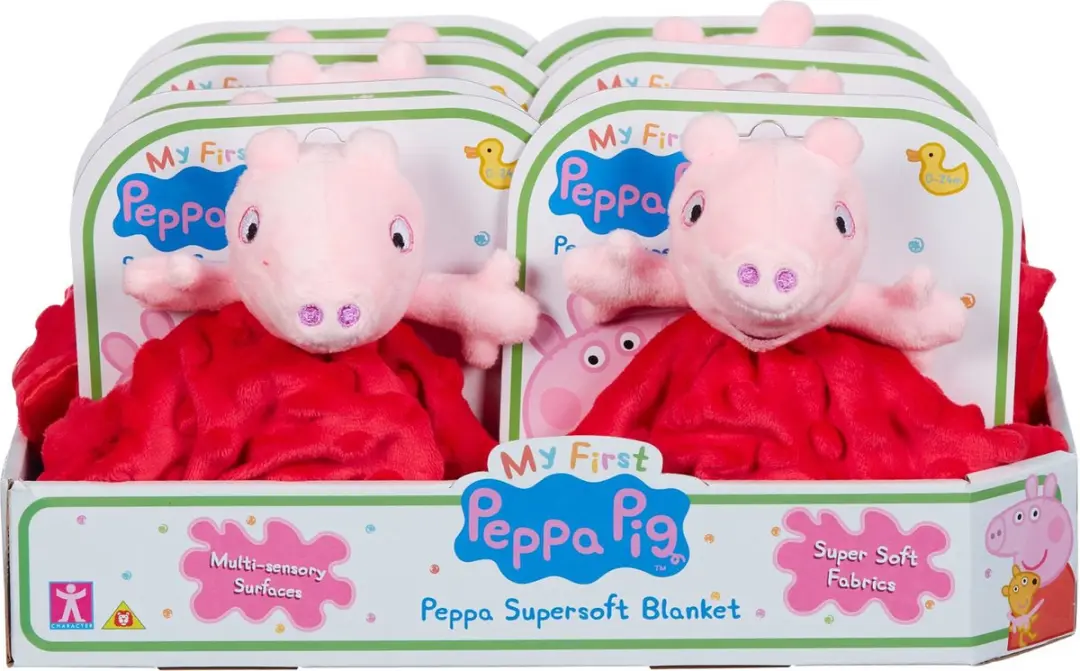 Peppa Pig Superzacht Dekentje - Multikleur