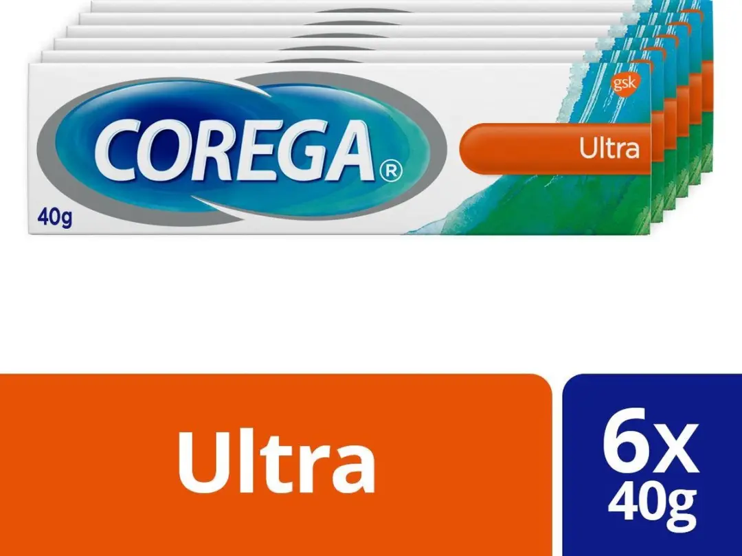 Corega Ultra Kleefcrème voor Gebitsprothese