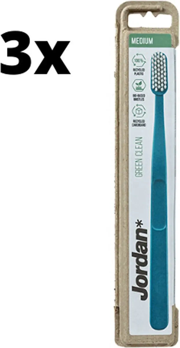 Jordan Tandenborstel Green Clean Medium