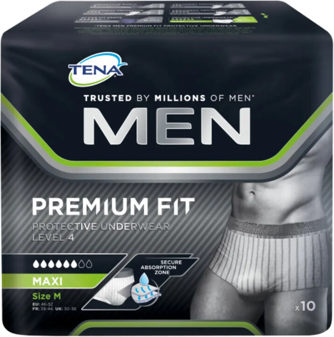 TENA Men Premium Fit Maxi S/M - 24 Stuks