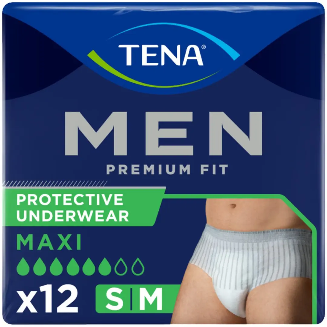 TENA Men Premium Fit Maxi S/M - 24 Stuks
