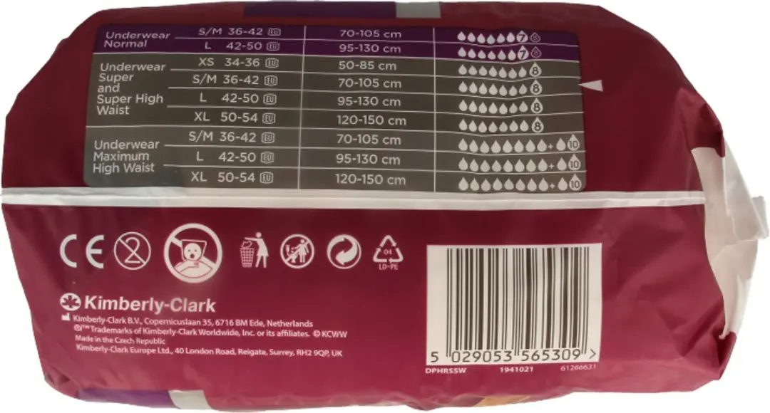 Depend Pants Super Vrouwen S/M - 1 Stuk