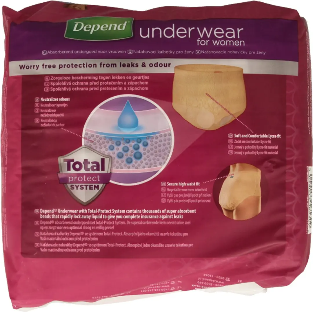 Depend Pants Super Vrouwen S/M - 1 Stuk