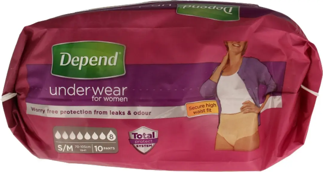 Depend Pants Super Vrouwen S/M - 1 Stuk