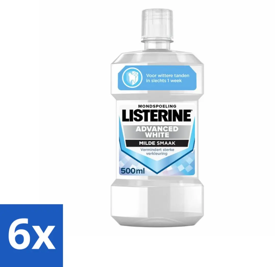 Listerine Advanced White Mondwater 500ml