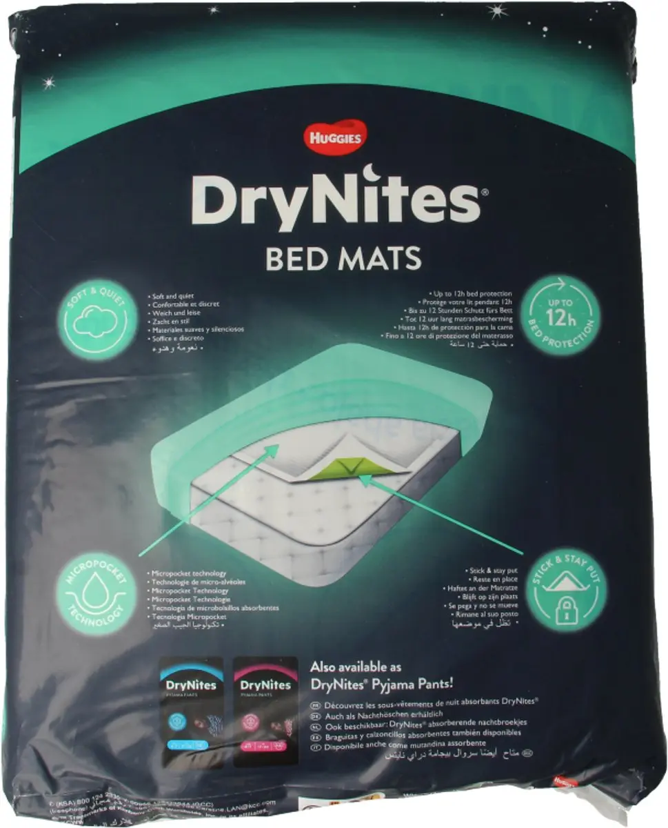 DryNites Matrasbeschermers - 7 Stuks