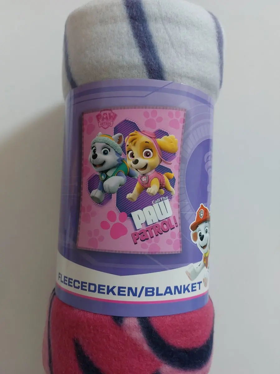 PAW Patrol Fleecedeken Roze 100x150cm