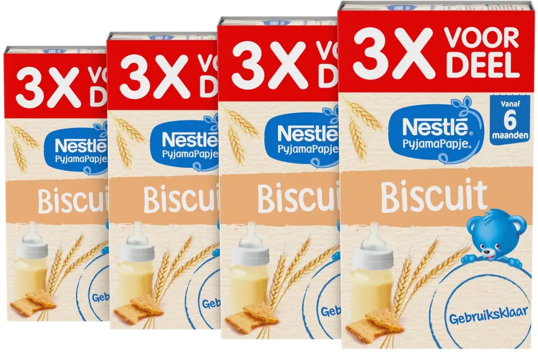 Nestlé PyjamaPapje Biscuit Babyvoeding 6+