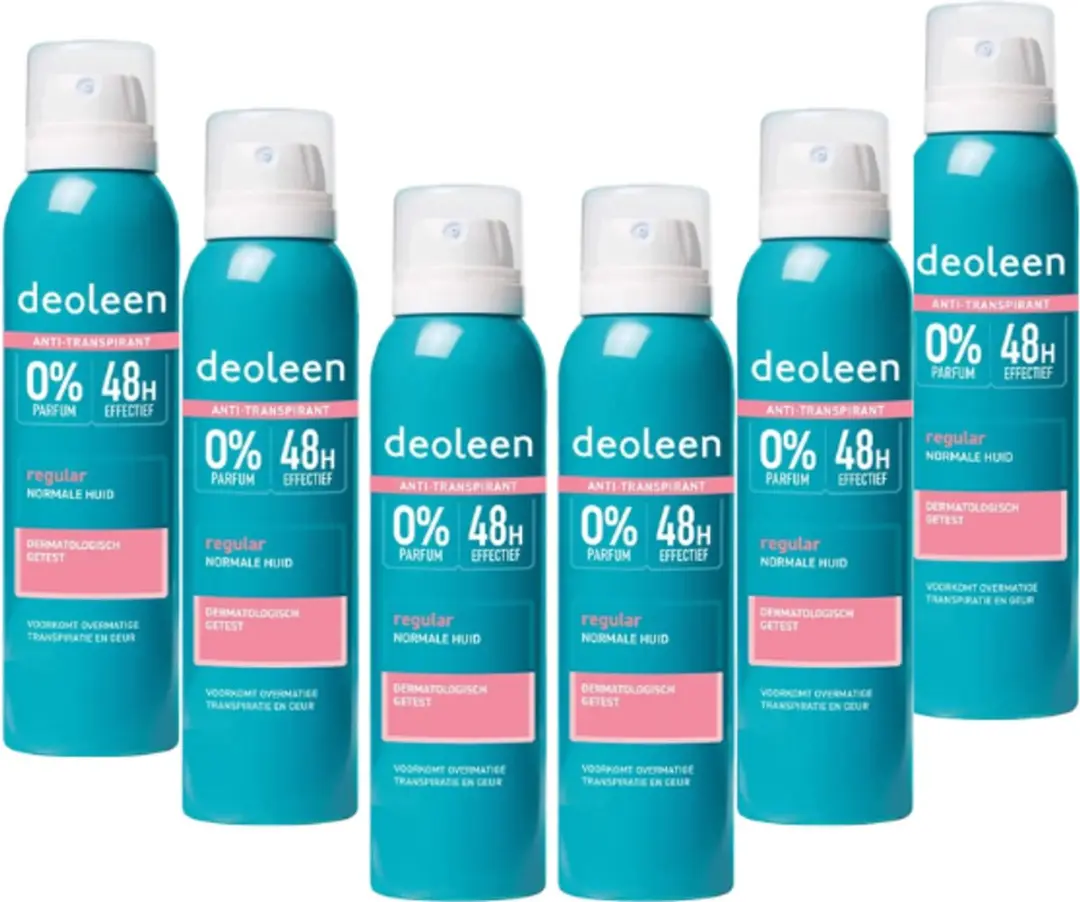 Deoleen Anti-transpirant Aerosol Regular 900ml