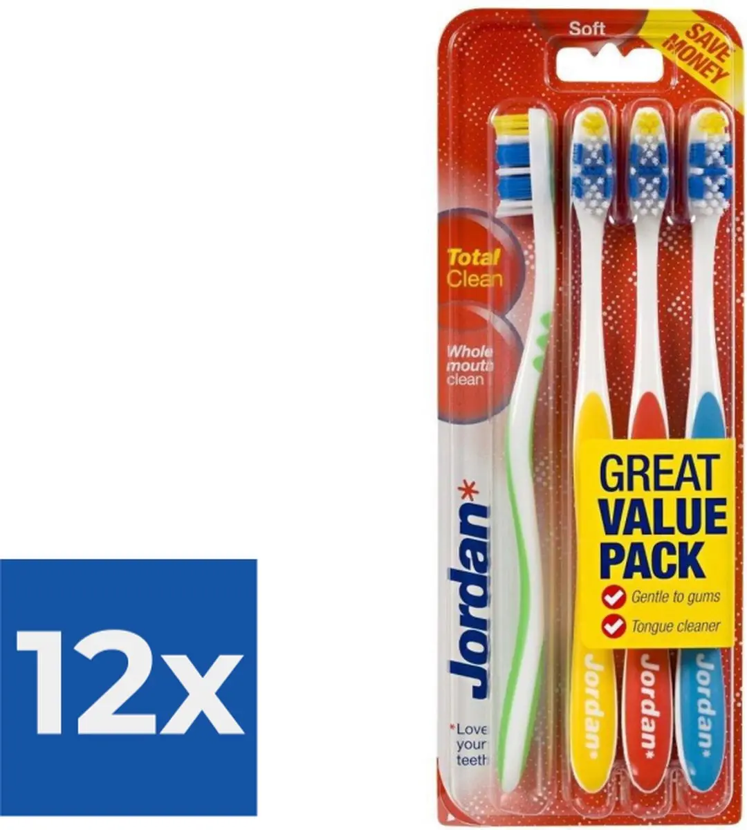 Jordan Total Clean Tandenborstels Soft