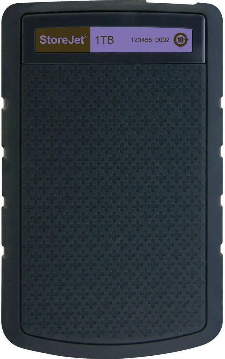 Transcend StoreJet 25H3 Rugged Externe Harde Schijf 1TB - Paars