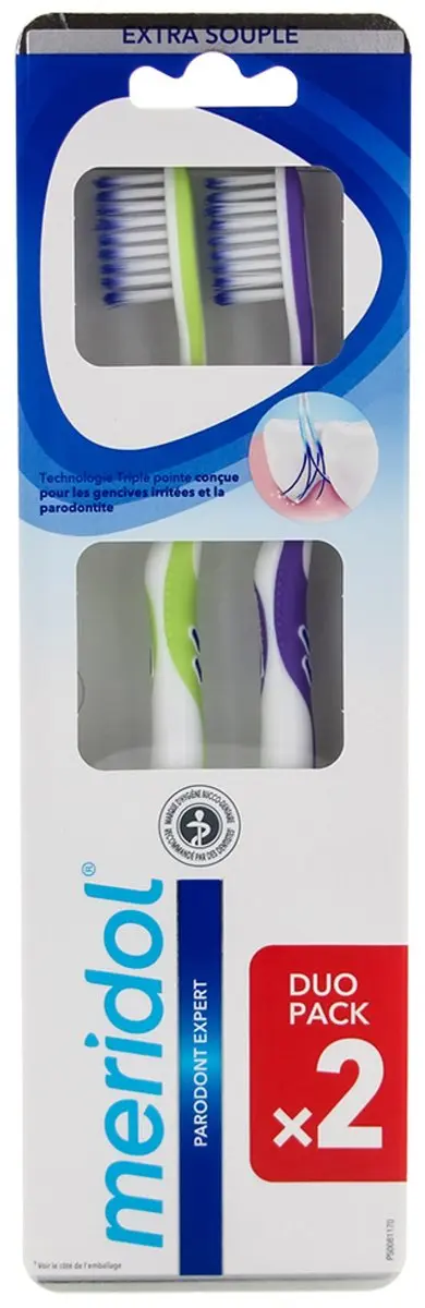 Meridol Parodont Expert Duo Pack Extra Zachte Tandenborstels
