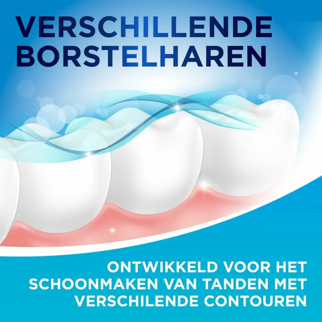 Aquafresh Clean Control Medium Tandenborstels - 6 Stuks