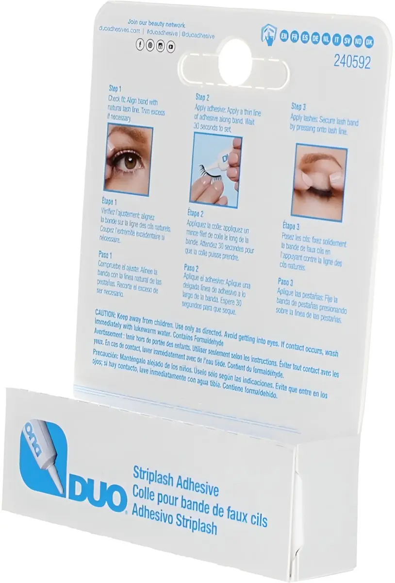 Duo Striplash Adhesive Clear Kunstwimperslijm - 2 Stuks