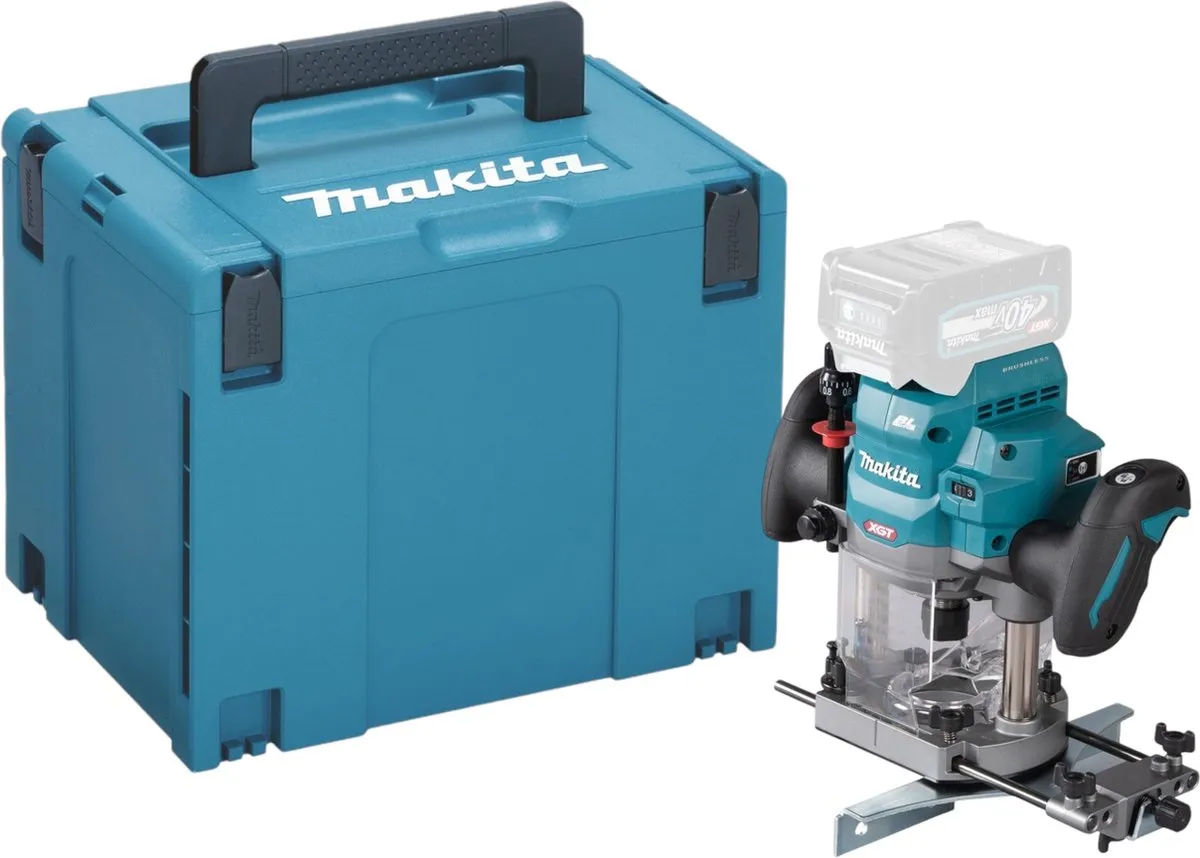 Makita RP001GZ01 Draadloze Bovenfrees 40V Max 12mm