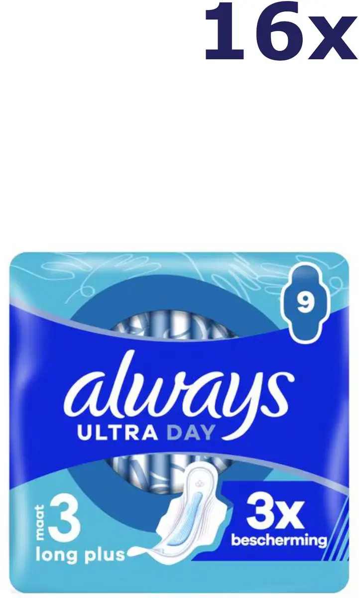 Always Ultra Day Long Plus Maandverband