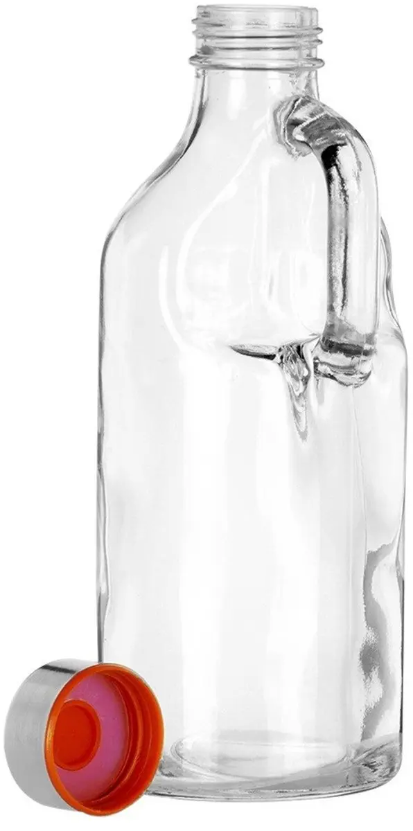 Orion Glazen Fles 550ml - Retro Met Handgreep