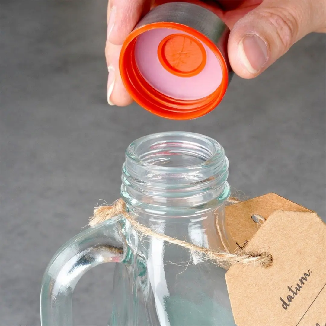 Orion Glazen Fles 550ml - Retro Met Handgreep - afbeelding 6 van 6