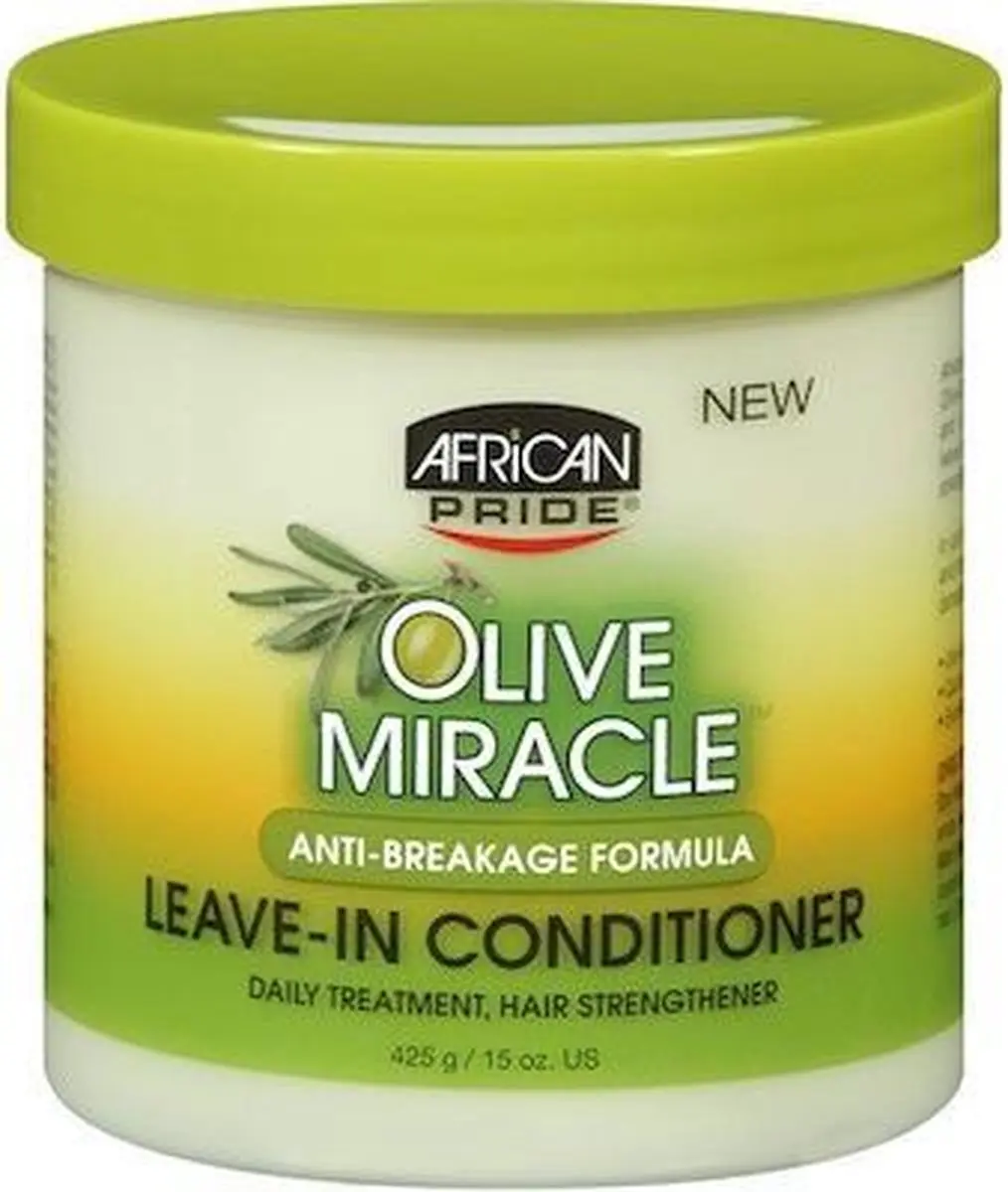 African Pride Olive Miracle Leave-In Conditioner 443ml