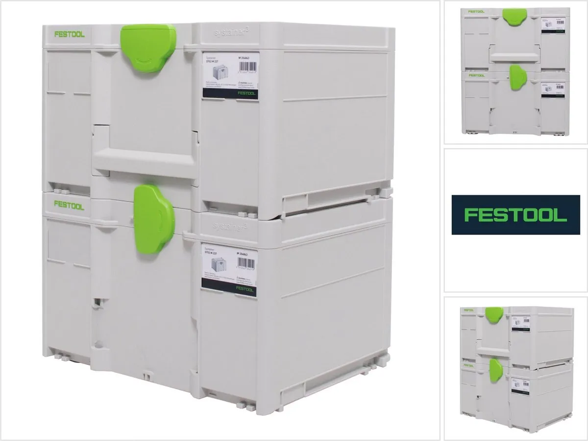 Festool Systainer SYS3 M 337 Set