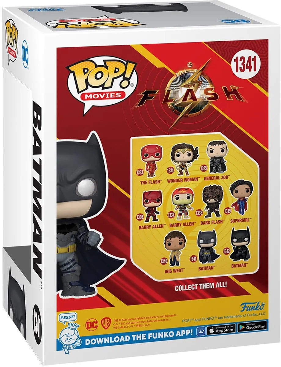 Funko Pop Movies The Flash Batman #1341 - Multi