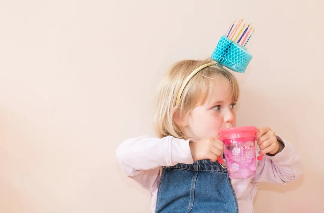 Nûby 360° Wonderbeker 240ml - Roze