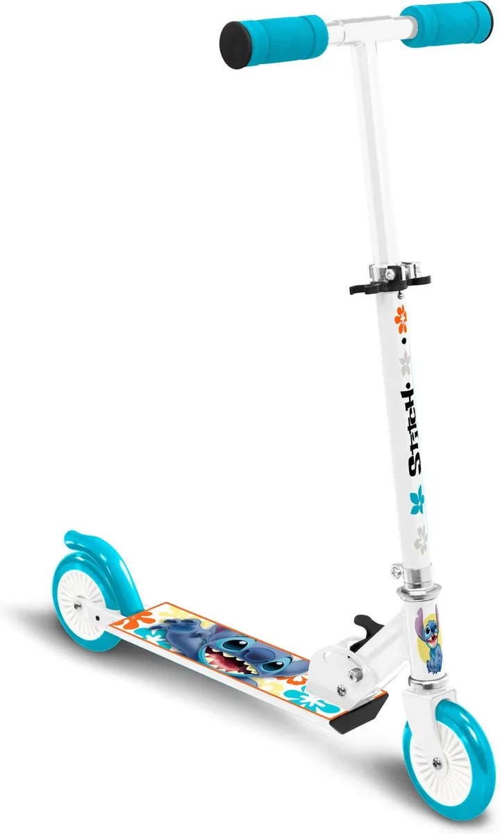 Disney Stitch 2-Wiel Kinderstep Opvouwbaar