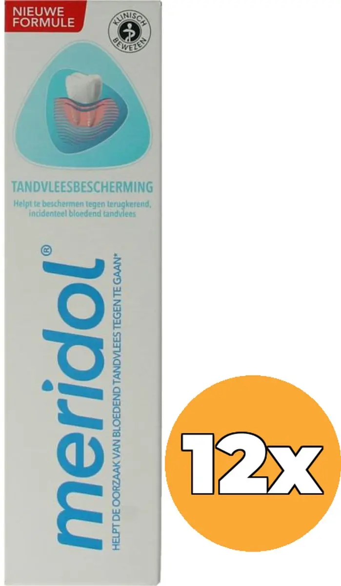 Meridol Tandvlees Tandpasta - 12x75ml