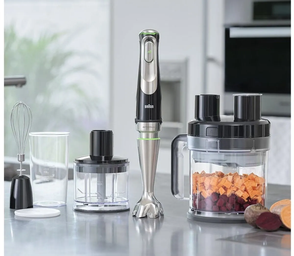 Braun MultiQuick 9 MQ 9195XLI Staafmixer 1000W - Zwart