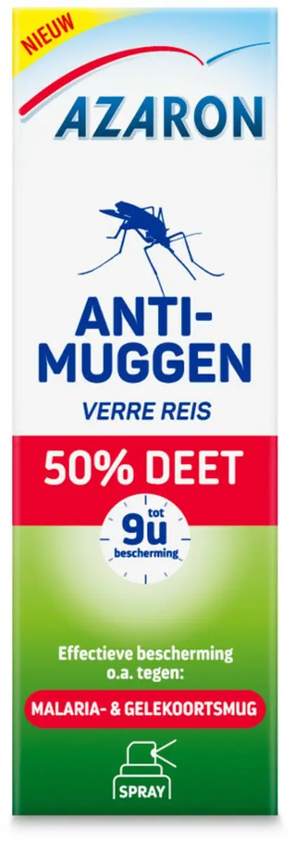 Azaron Anti Muggenspray 50% DEET - 2x50ml
