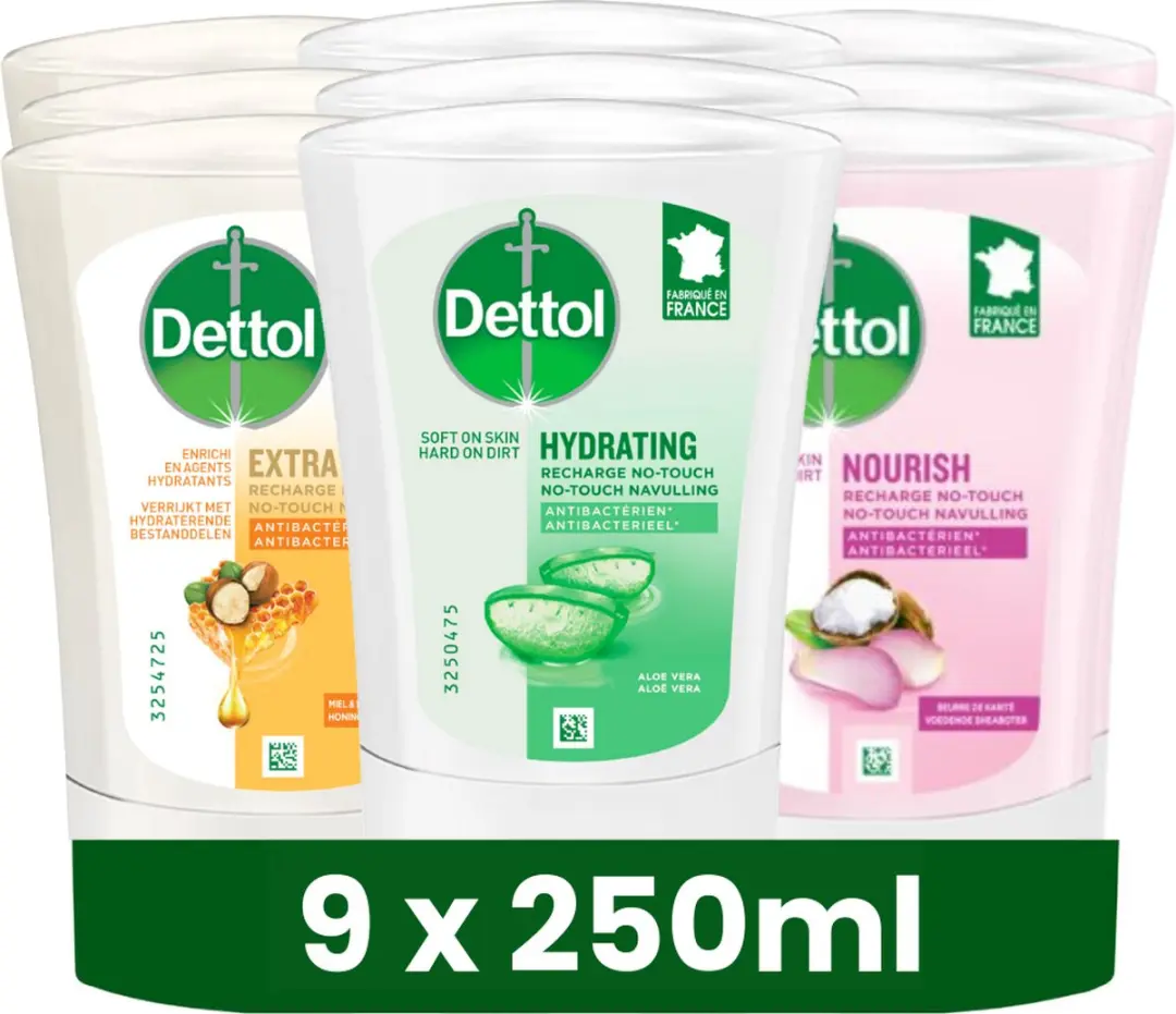 Dettol No-Touch Navulling Aloe Vera 250ml