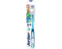 Jordan Step By Step Kindertandenborstel 6-9 Jaar - Multicolor