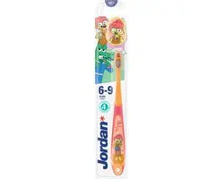 Jordan Step By Step Kindertandenborstel 6-9 Jaar - Multicolor