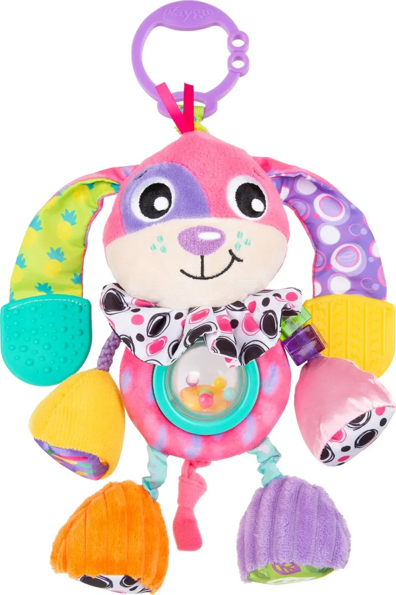 Playgro Activity Friend Dixie Dog Roze