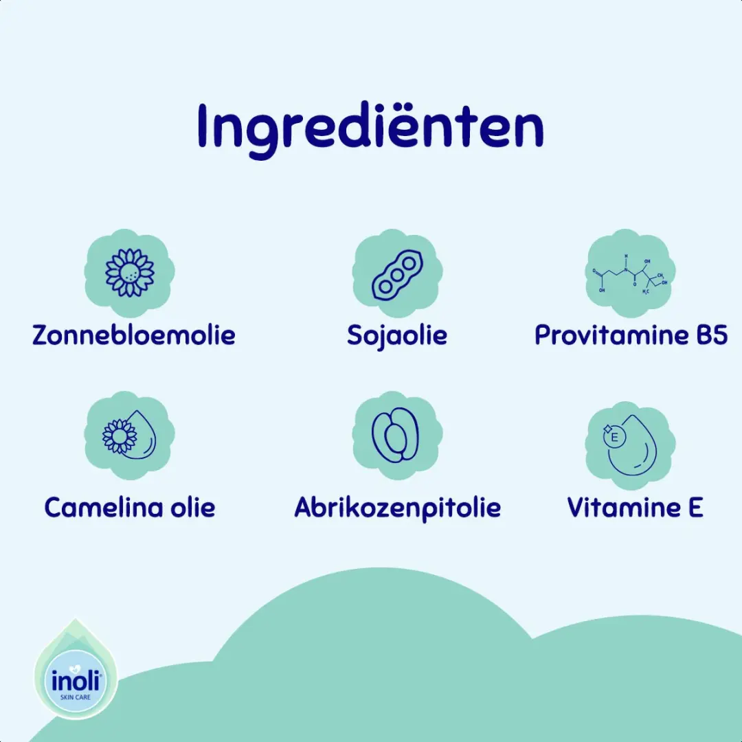Inoli Skin Care Baby Shampoo & Douchecrème 200ml - pH Huidneutraal