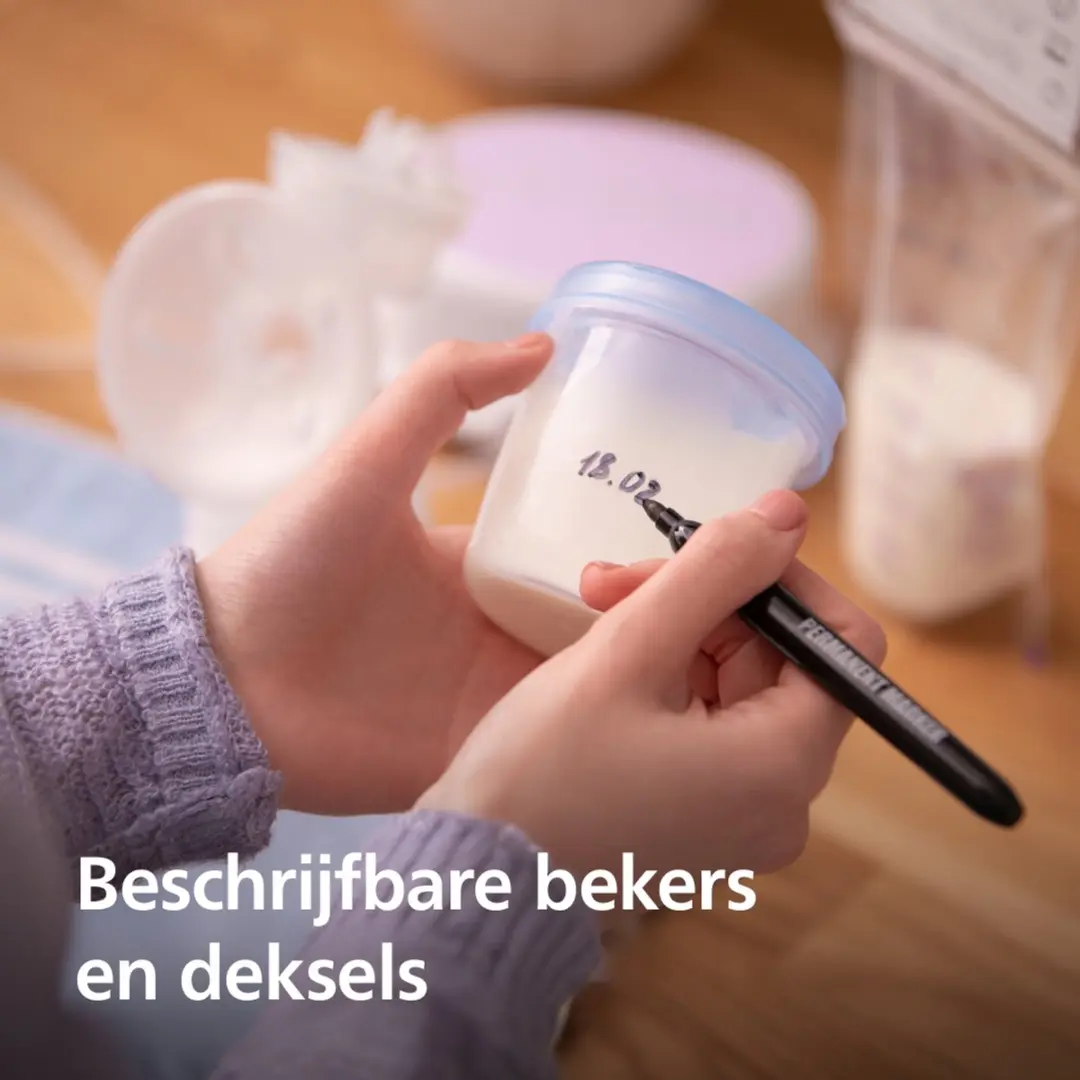 Philips Avent Bewaarbekers SCF619/05 - 180ml - 5 Stuks