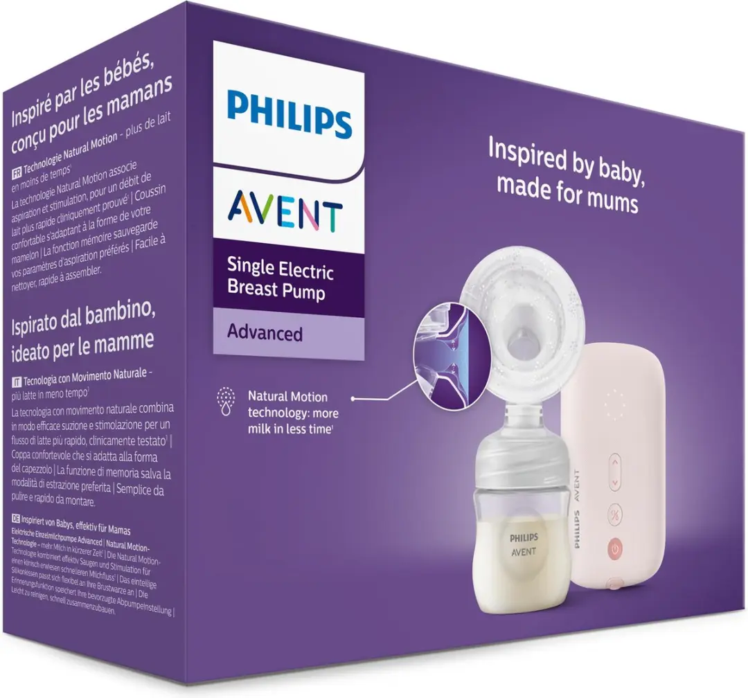 Philips Avent SCF395/31 Enkele Elektrische Borstkolf - Roze - afbeelding 6 van 6