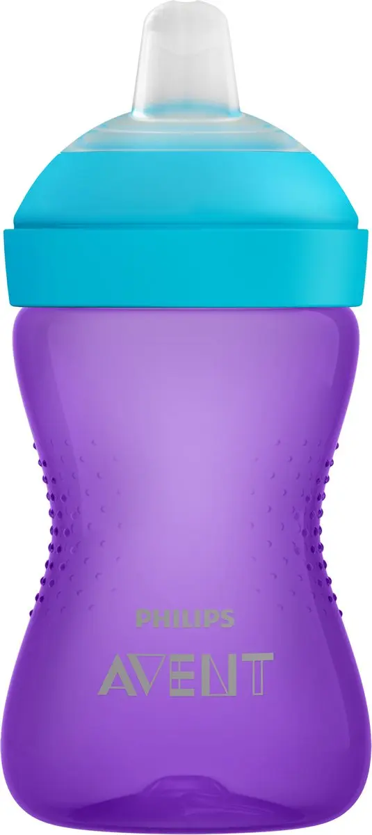 Philips Avent Bijtbestendige Tuitbeker 300ml - Paars - afbeelding 6 van 6